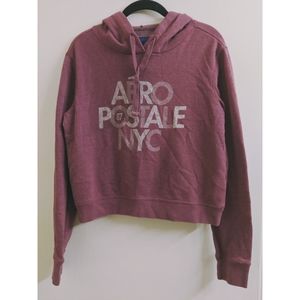 SOLD- Aeropostale Maroon Hoodie Women's Medium
